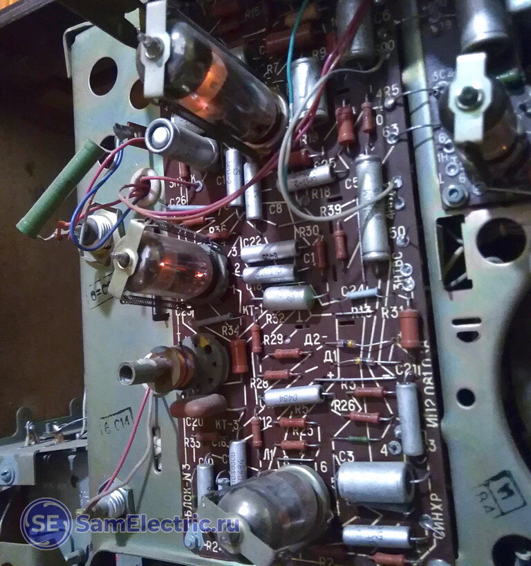 Включил ламповый телевизор! | СамЭлектрик.ру | Дзен