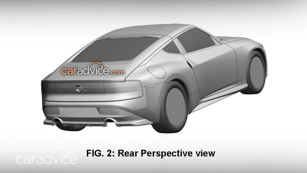 Патентные снимки Nissan 400Z