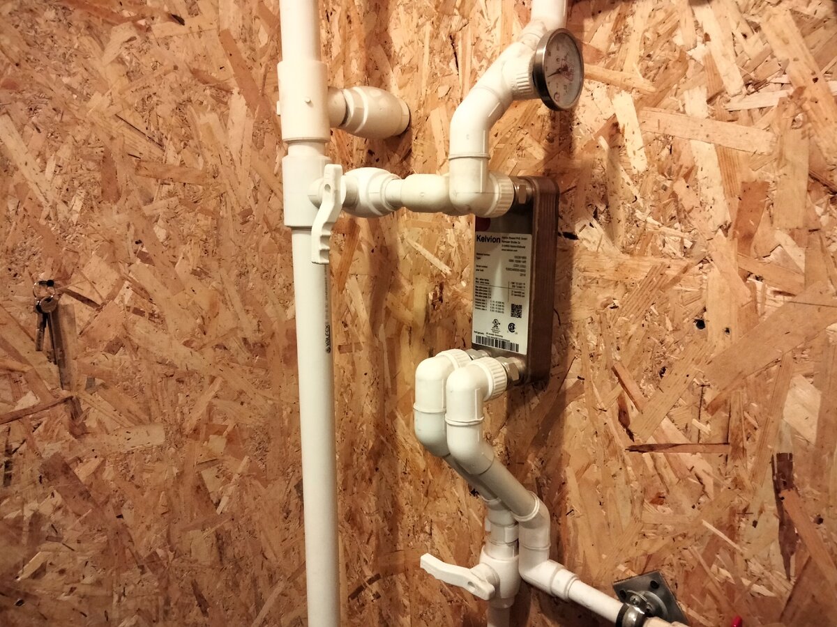 Теплообменник для горячего водоснабжения