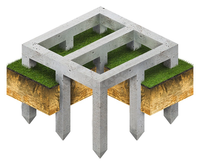 Рис.2. Забивные сваи 
