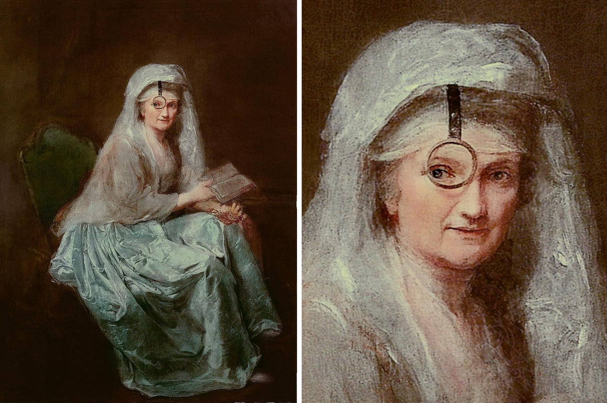 Автопортрет Анны Доротеи Тербуш, 1776. (сс) Wikimedia Commons
