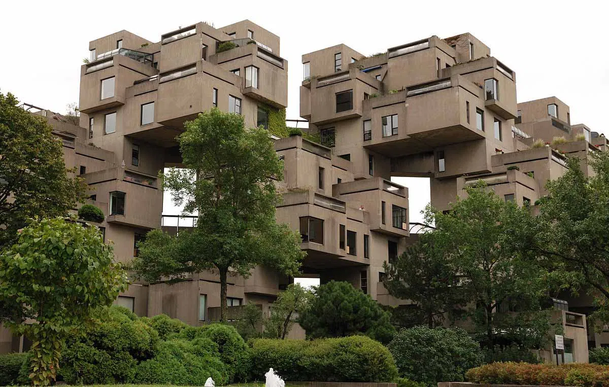 Жилой комплекс Habitat 67 | EVSLO | Дзен