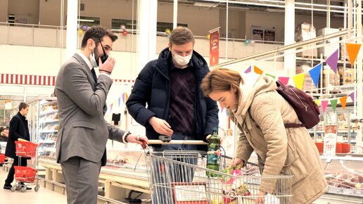 Новые глупые запреты в супермаркете для людей с тележками / Телего Патрульная Служба / Пранк 5