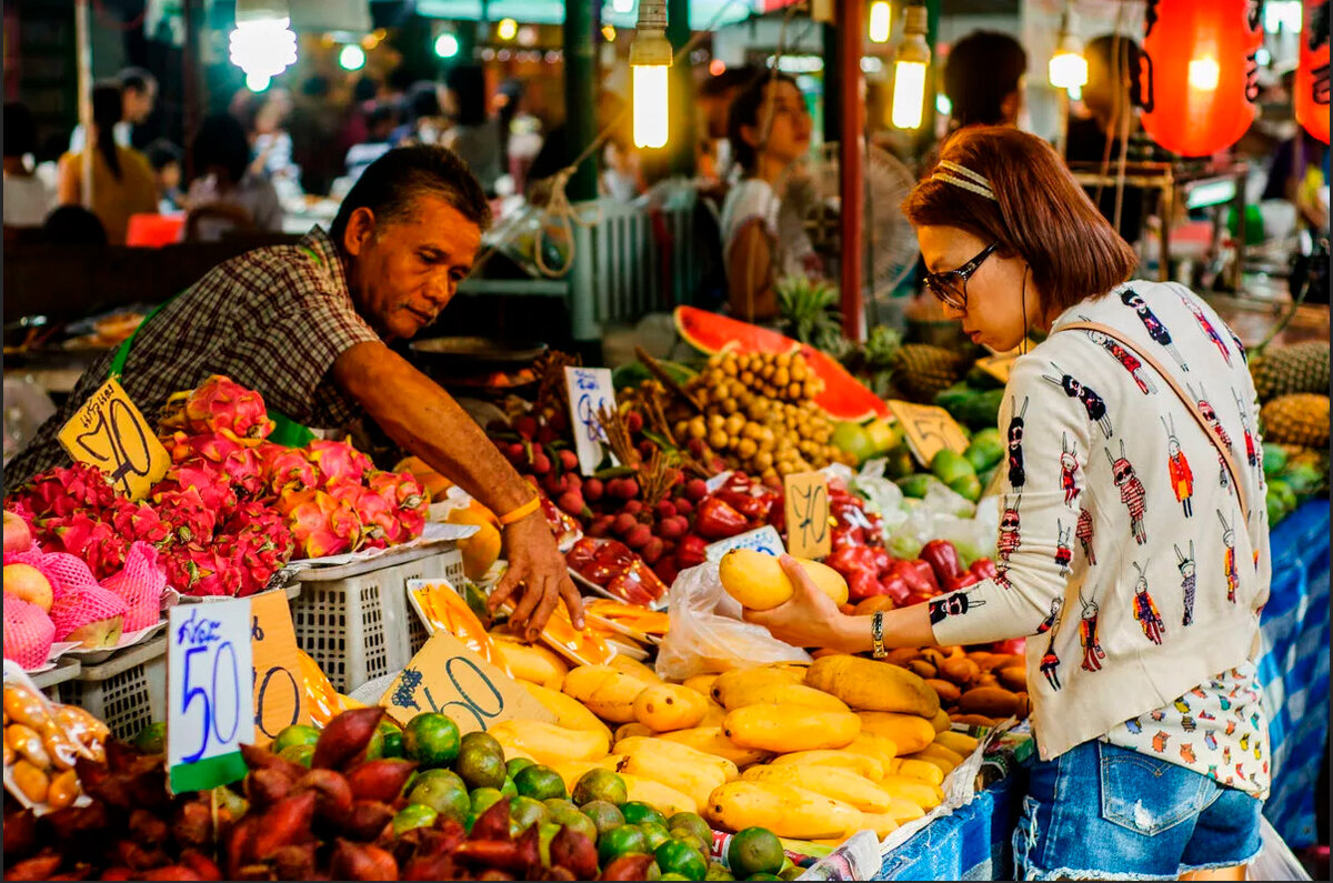 Таиланд рынок продуктов