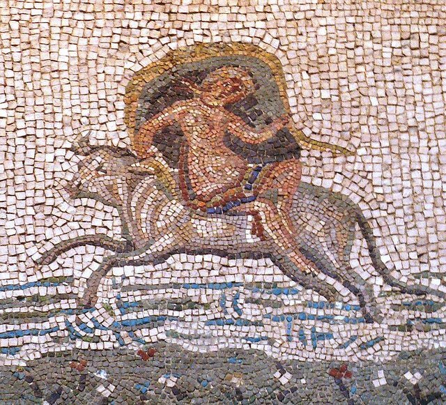 Похищение Зевсом Европы (античная фреска, изображение из открытого доступа)