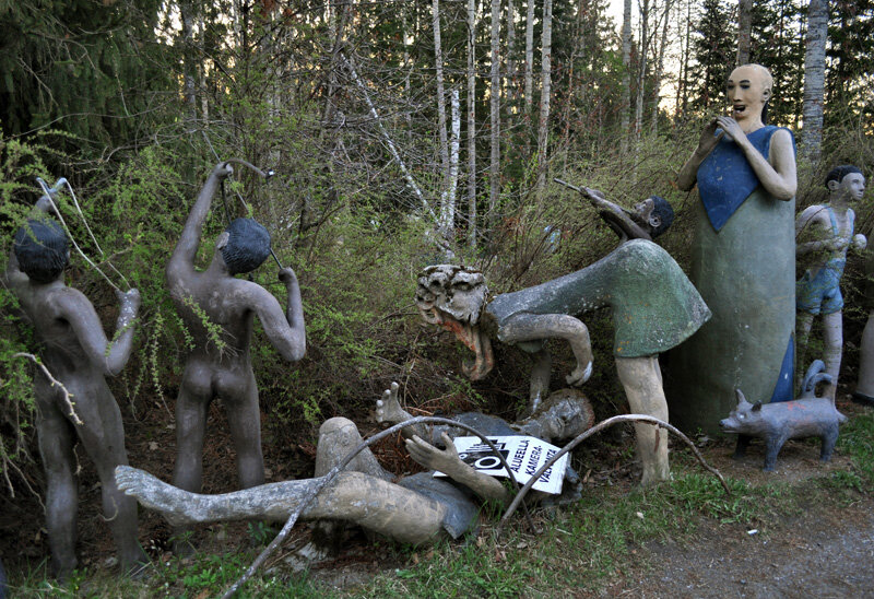 Финляндия, Париккала - Парк скульптур (The Parikkala Sculpture Park)