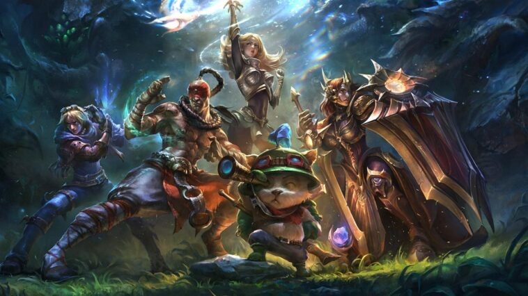 Тест по Лиге Легенд