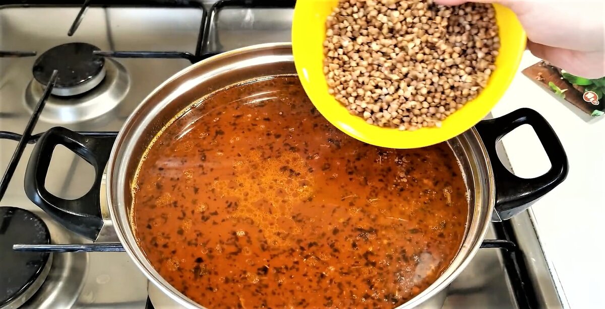 Такого вы ещё не пробовали. Гречневый СУП с Фаршем! Аномально Вкусно!