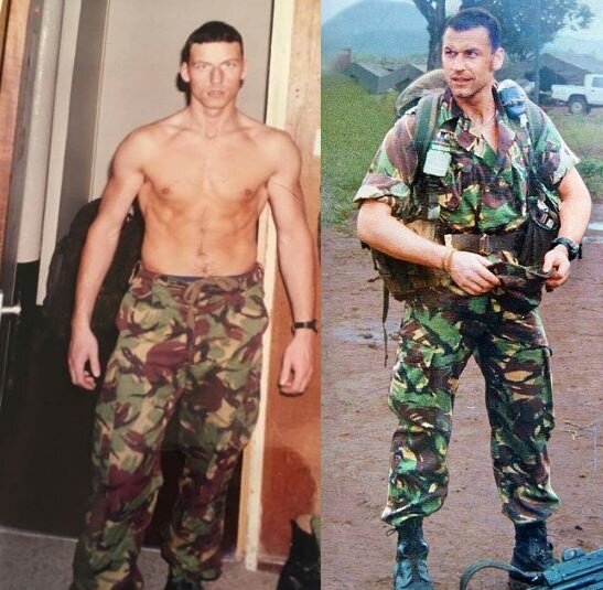 Колин Маклахлан во время службы в SAS.