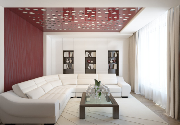Лучшие идеи для необычного оформления потолка в частном доме и квартире