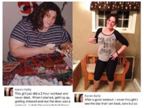 Женщина похудела на 90 килограмм благодаря собаке. История  Карен Келли