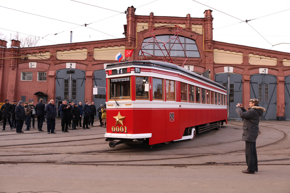 Реплика вагона ЛМ 33 в музее электрического транспорта. Фото из открытых источников.