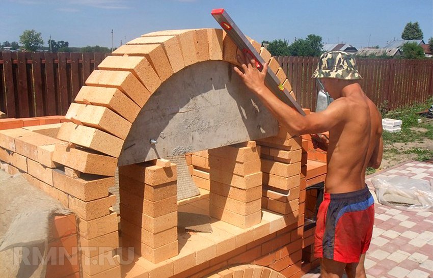 Арка из кирпича (23 фото): как сделать кирпичную арку с усилением своими руками над калиткой