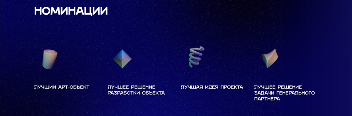 Номинации на хакатоне от Maff Metaverse