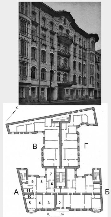 Доходный дом 1906 года постройки. 