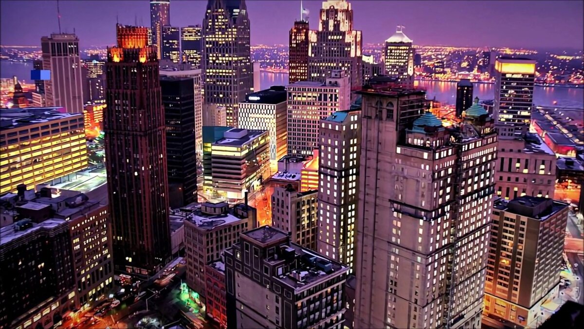 Крупные города сша