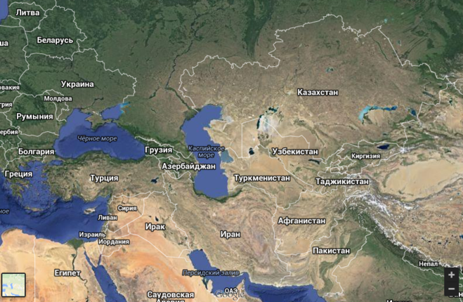 	371 000 км²	Соленое	Казахстан Россия
Туркменистан
Азербайджан
Иран