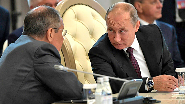 ПУТИН И ЛАВРОВ ОБЕСПЕЧИЛИ ШОЙГУ ПОБЕДУ НА УКРАИНЕ: КЛЮЧЕВЫЕ СТРАНЫ МИРА ЗА НАС. ФОТО: KREMLIN POOL / GLOBALLOOKPRESS 