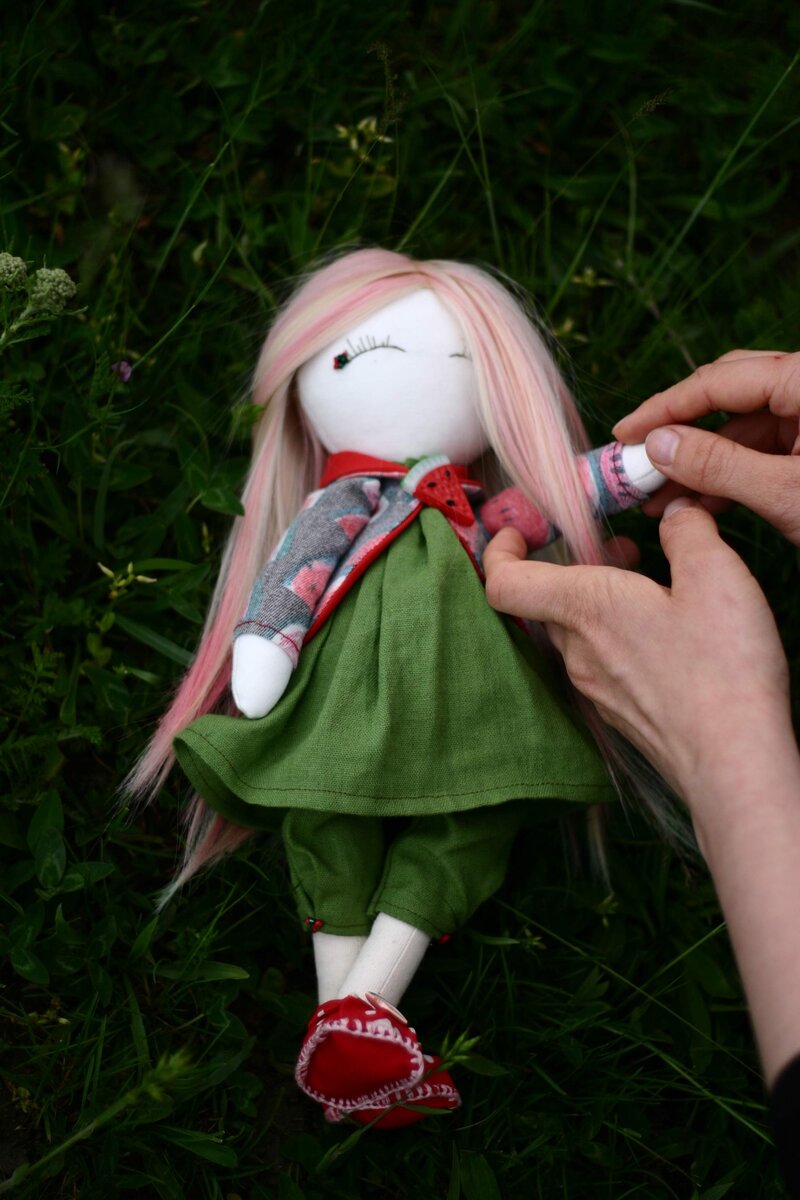 Одна из первых кукол.