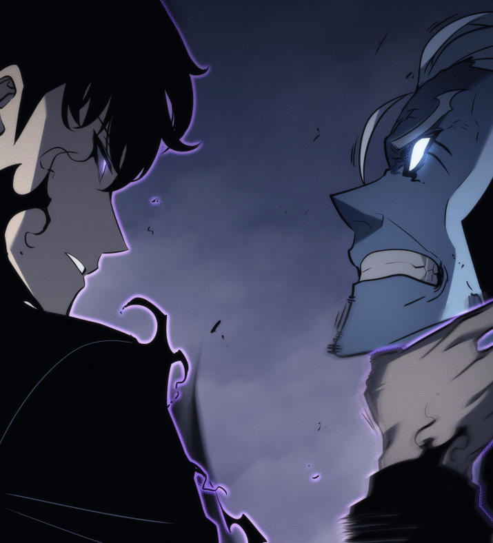 Данное изображение взято из манхвы "Поднятие уровня в одиночку", 150 глав