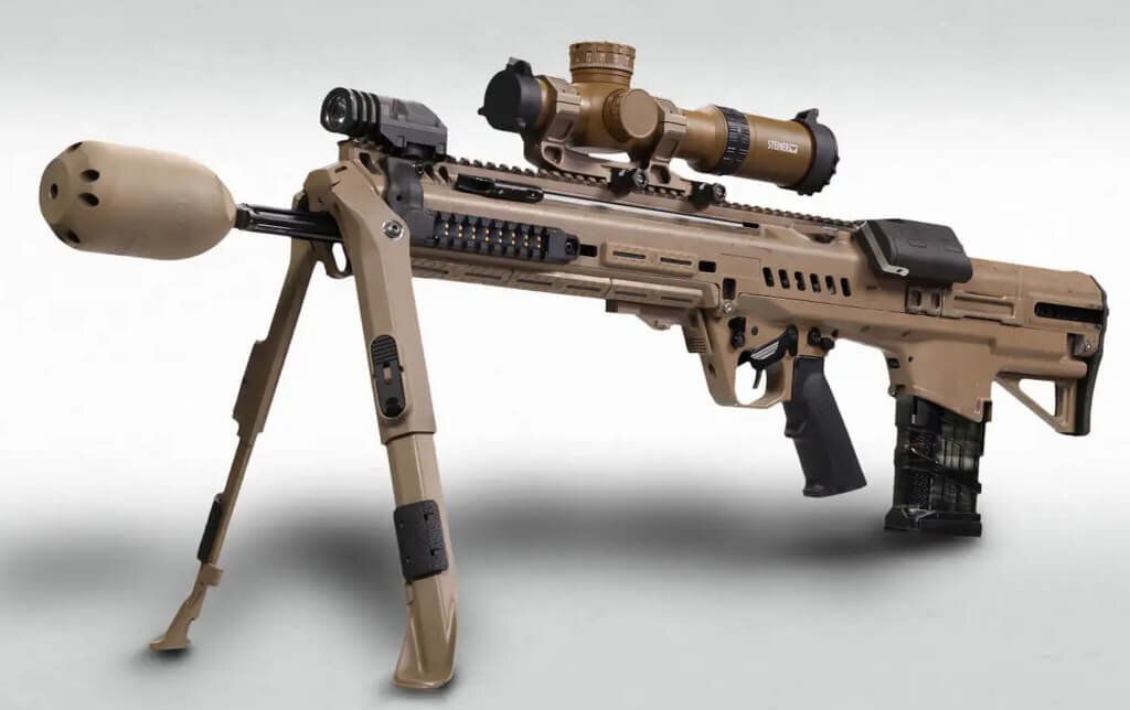 Футуристичный буллпап RM277 фирмы Lone Star Future Weapons, LLC проиграл комплексу от SIG Sauer традиционной конструкции