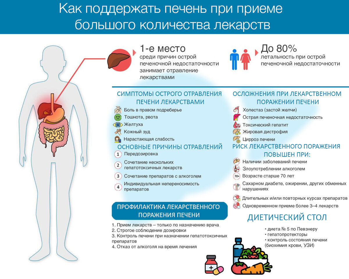 Как поддержать печень при приеме лекарств: комплекс эффективных мер | Все о  печени | Дзен