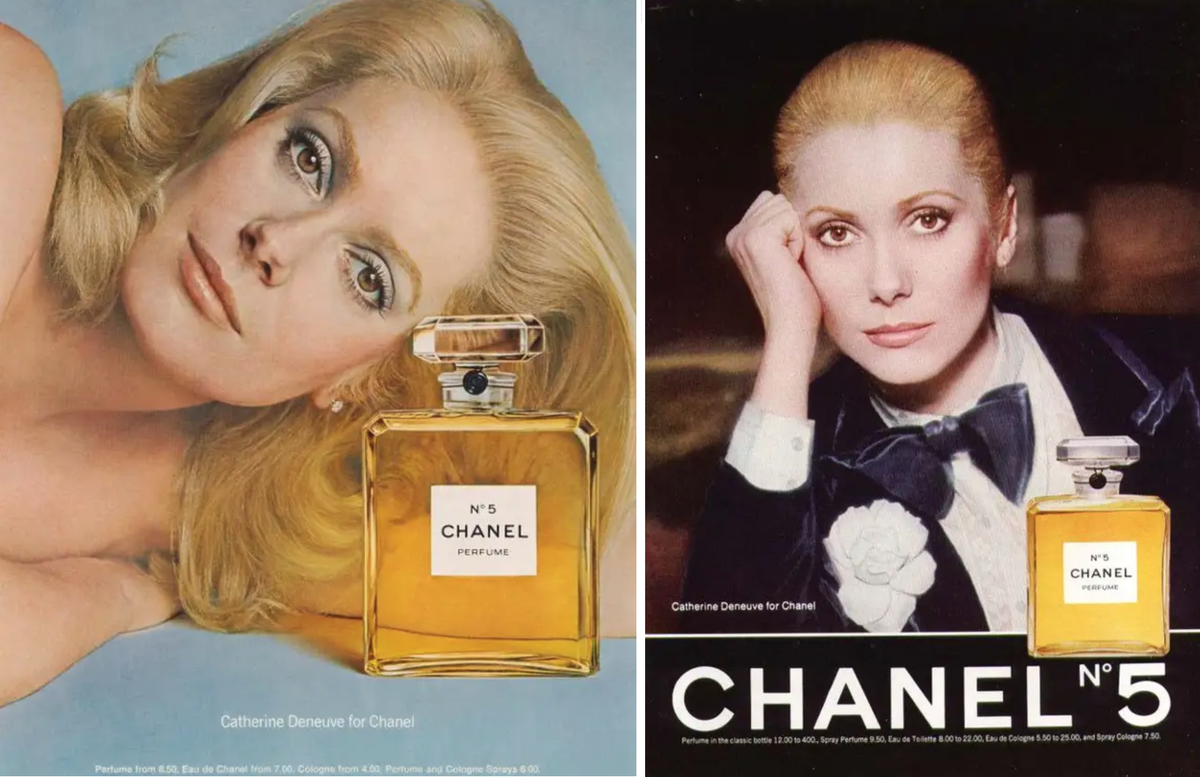 Реклама Chanel (фото из свободных источников)