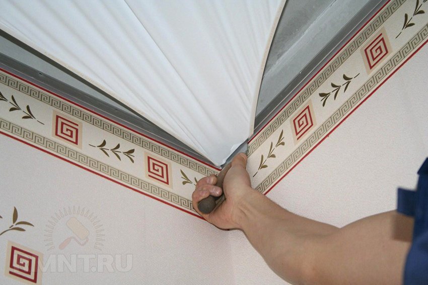 Как смонтировать натяжной потолок своими руками (готовый комплект)