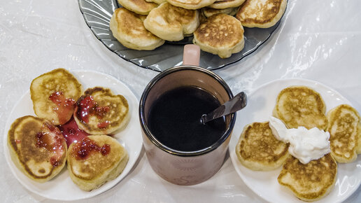 Дрожжевые оладьи с яблоками — Привет, Кухонька! Пошаговые рецепты с фотографиями