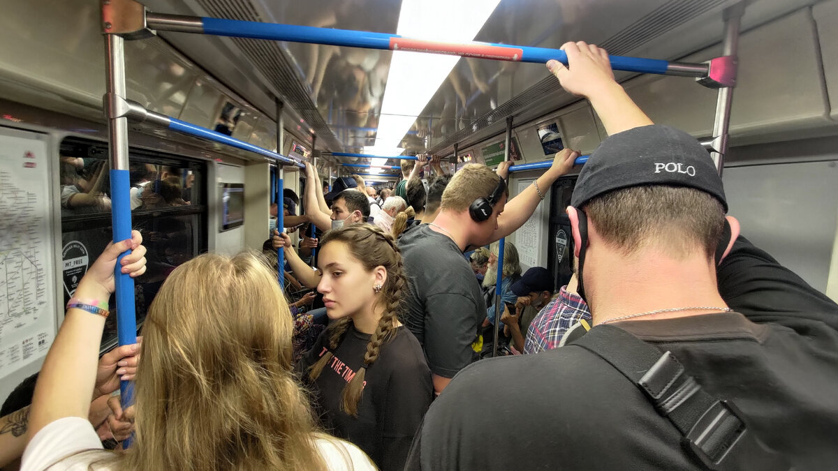 Фото из московского метро 