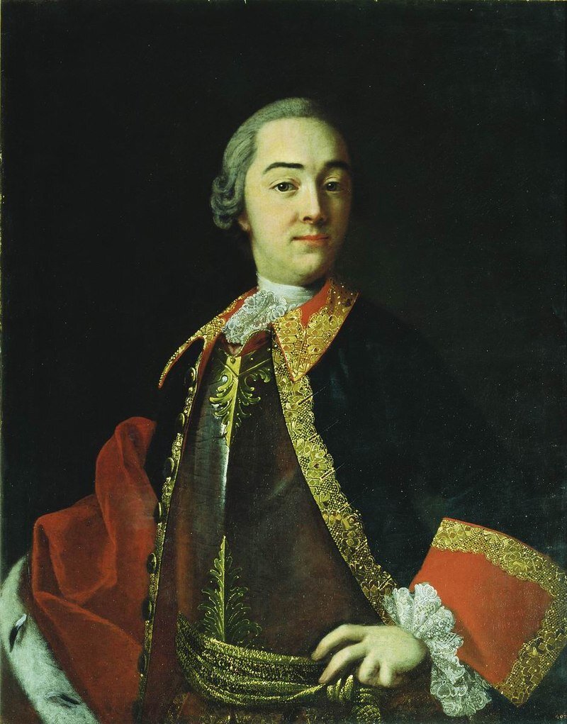 И.П. Аргунов «Князь И. И. Лобанов-Ростовский», 1750 г.