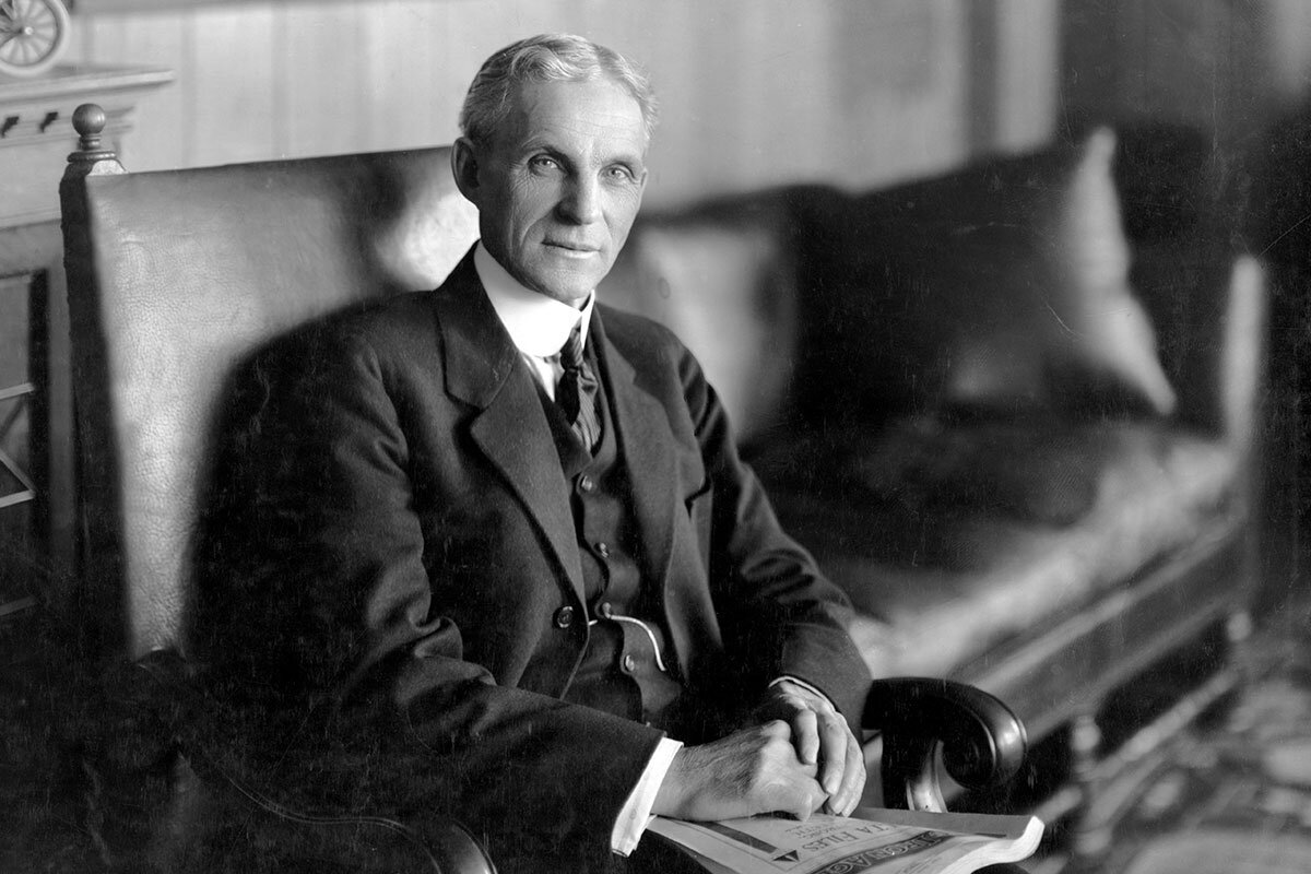 Американский бизнесмен Генри Форд