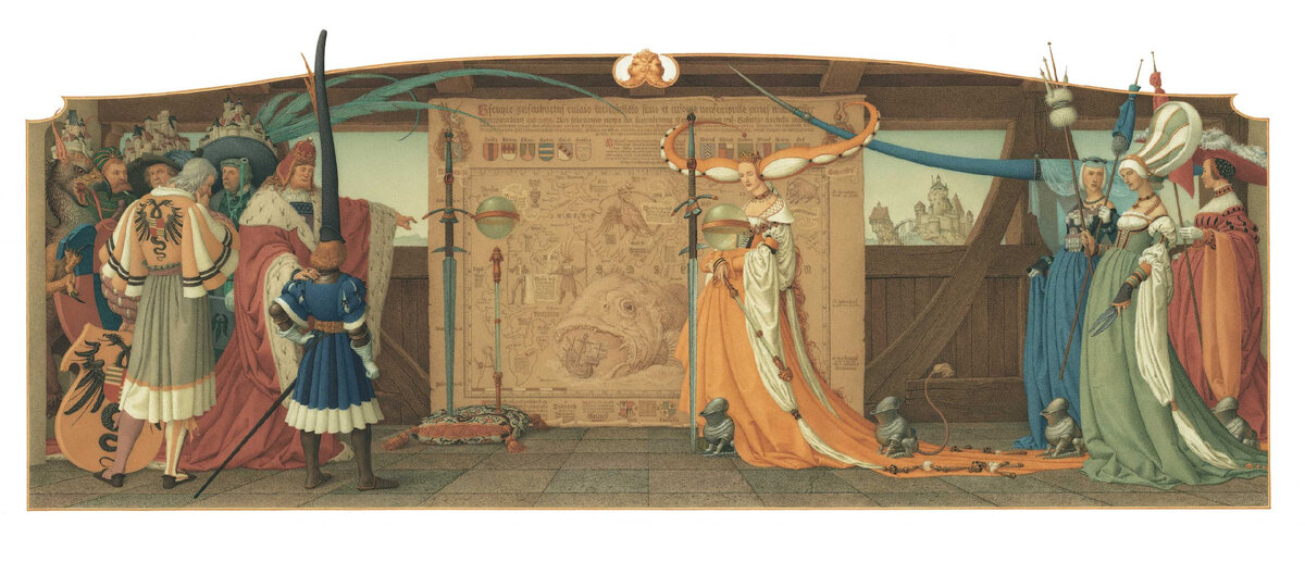 Иллюстрация из книги «Храбрый портняжка», художники Ольга и Андрей Дугины.