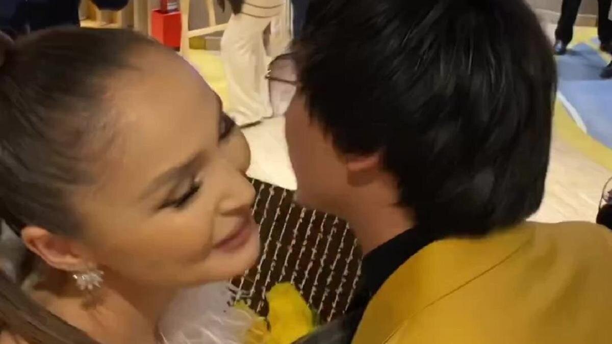    Кайрат Нуртас и Жулдыз Абдукаримова:instagram.com/ann_2905