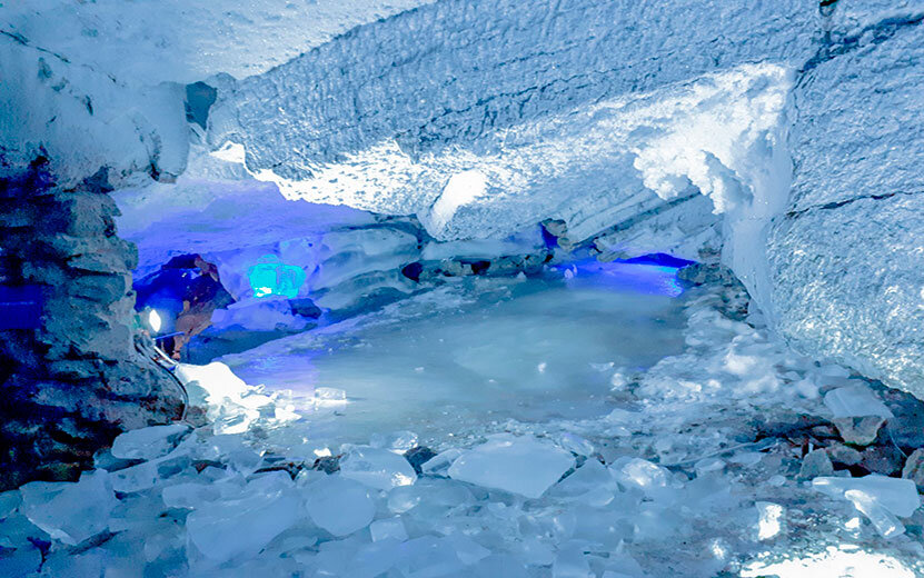  Кунгурская пещера особенно красива зимой. Фото: Анастасия Захарова
