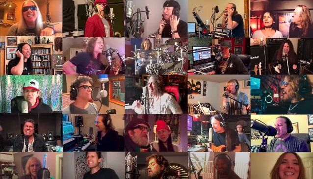 Скриншот  онлайн конференции. Роцкеры повсюду!