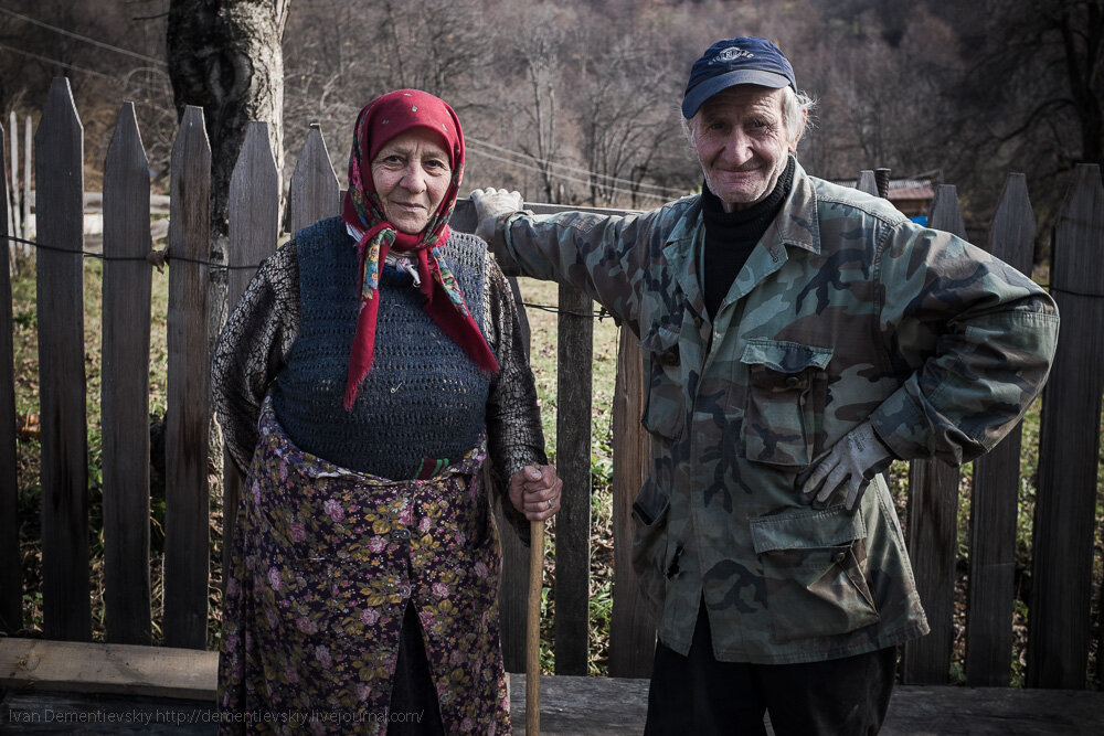 Кража невесты в Сванетии. Есть такой обычай у грузин, живущих в горах.