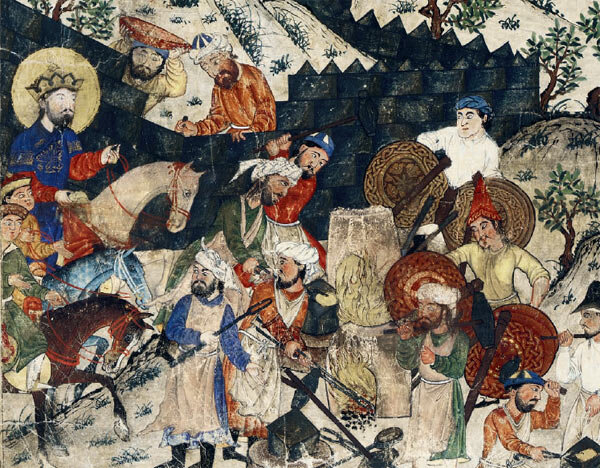 Зулькарнайн возводит стену