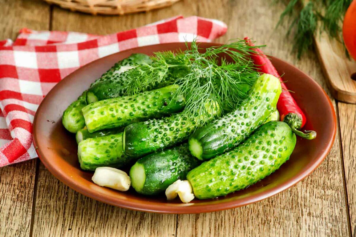 Малосольные огурчики