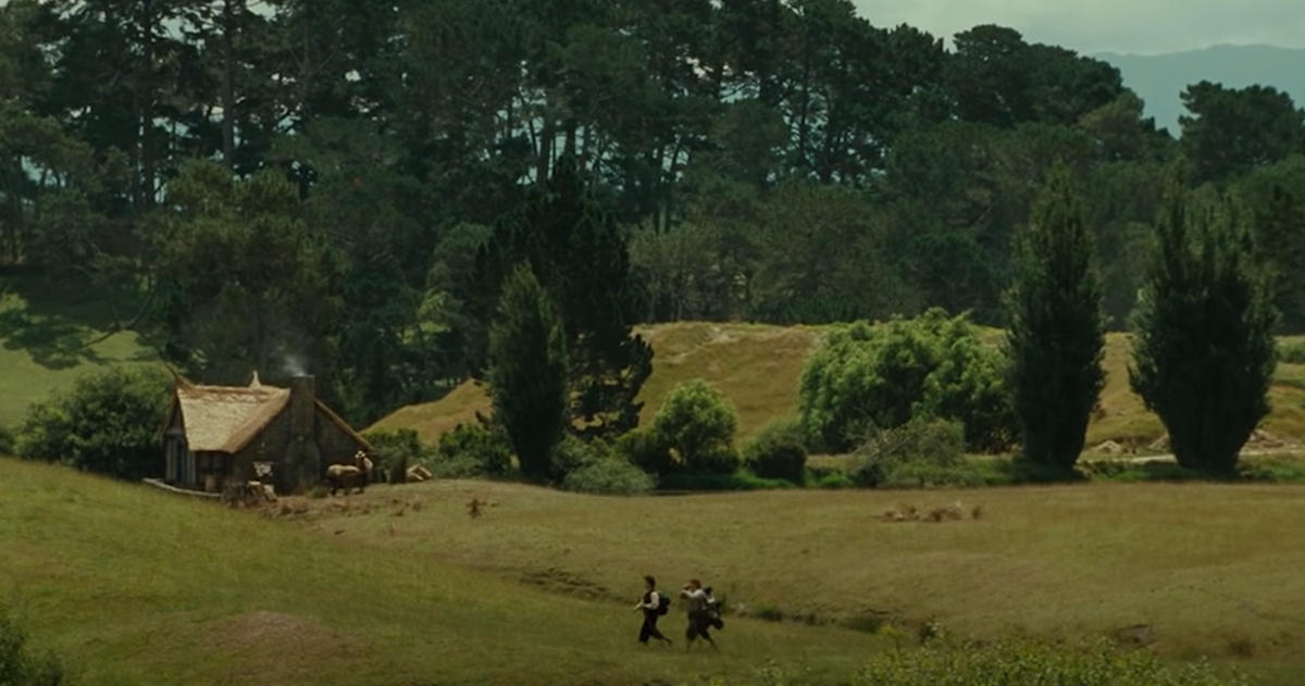 Кадр из фильма "Властелин Колец: Братство Кольца"