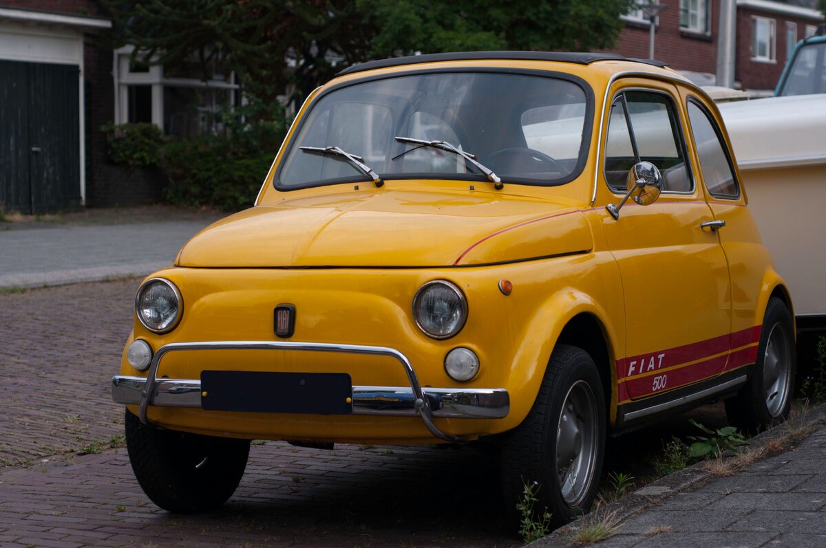 Fiat 500 Abarth старый
