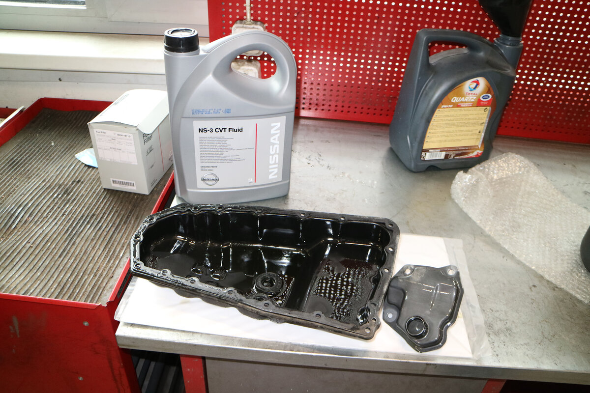 Вариатор на автомобиль, замена масла