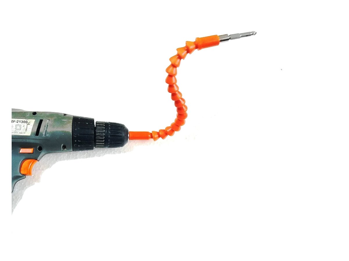 Фото 1. Гибкий вал для бит, обычный рабочий изгиб.