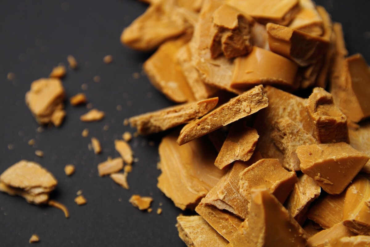 Карамелизированный белый шоколад