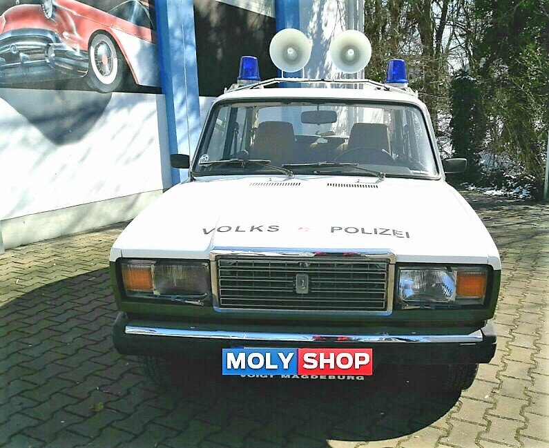 Полиция ГДР 1988 год до развала СССР советская сборка LADA 2107