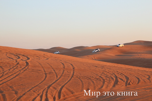 И началось катание по барханам) 