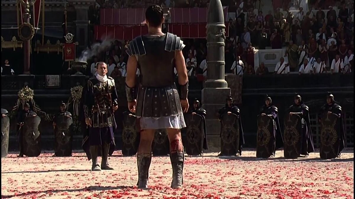 кадр из фильма гладиатор