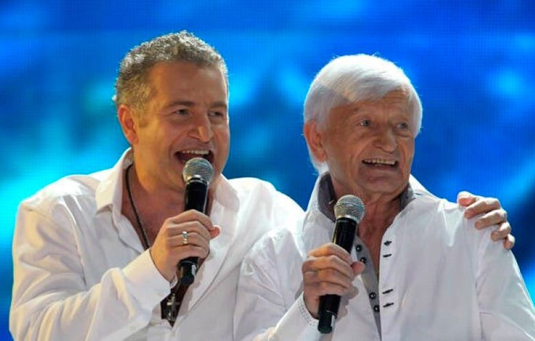 Леонид Агутин и отец его Николай.