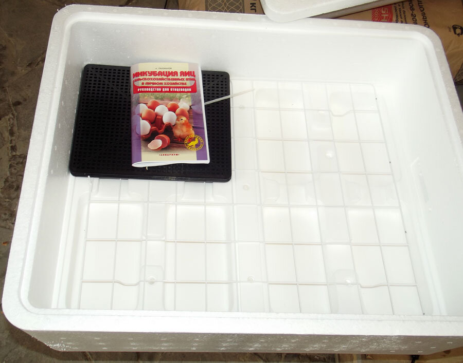 В комплекте есть книга об инкубации яиц