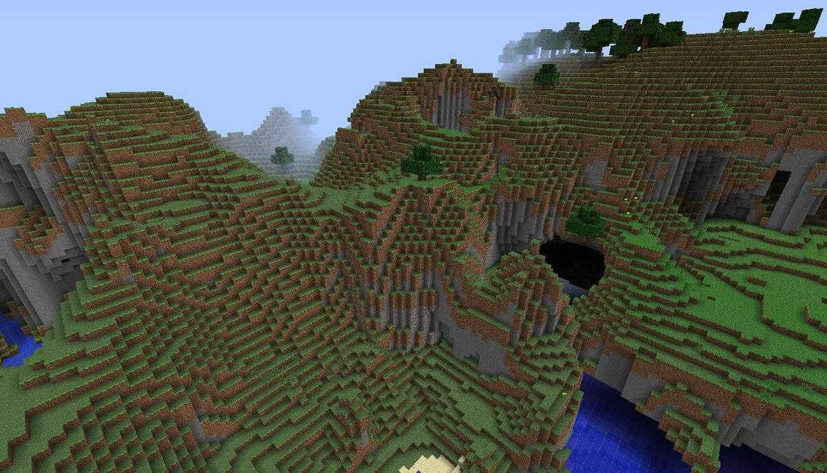 Я бы построил в таком биоме замок.